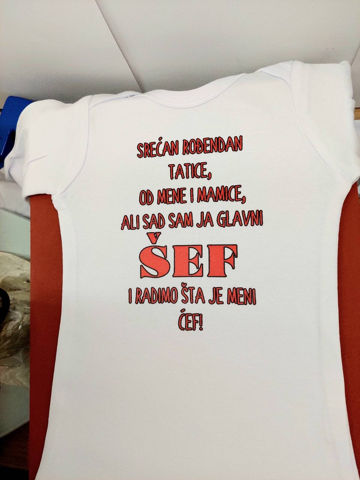 Poklon za rodjendan  deca/Bodi za bebe sa natpisom po zelji/20220208_221149_1.jpg